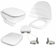 Deska sedesowa Hydro-Era Koło Style biały duroplast