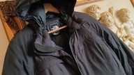 THE NORTH FACE-PŁASZCZYK-R-L/G-PARKA PUCH NATURALNY PLUS 2 CZAPKI.
