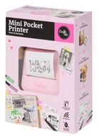 Przenośna Mini Drukarka Termiczna Bluetooth Bez Atramentu Etykiety Naklejki