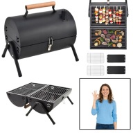 GRILL TURYSTYCZNY OGRODOWY WEGLOWY PRZENOŚNY MAŁY HAGE 35 x 25 CM