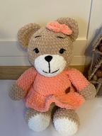 MIŚ PRZYTULANKA MASKOTKA HANDMADE.