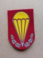 Naszywka wojskowa spadochron