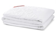 Ochraniacz na materac 90x200 cm | Nakładka Podkład Biały Pikowany