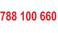 ZŁOTY NUMER T MOBILE 788 100 660
