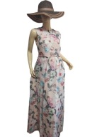 MOHITO szyfonowa romantyczna SUKIENKA w kwiaty 38