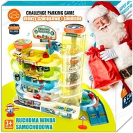 PARKING TOR SAMOCHODOWY GARAŻ ZJEŻDŻALNIA AUTA PREZENT DLA DZIECI
