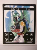 STAR WARS Kaufland karta 15 Boba Fett