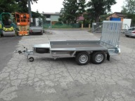 Brenderup MT3080 DMC 2700 kg przyczepa laweta pod minikoparkę walec 308x152