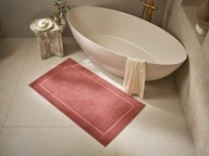 THE RITUAL LUKSUSOWA MATA ŁAZIENKOWA Z BAWEŁNY PREMIUM 70x120 POWDER PINK