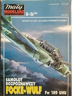 Mały Modelarz 8-9/1998 Focke-Wulf Fw 189 UHU