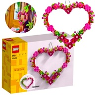 LEGO ZESTAW SERCE OZDOBNE KLOCKI PREZENT UPOMINEK NA DZIEŃ KOBIET 40638