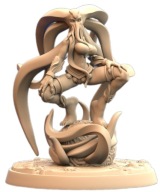 Vessel of Entropy Cthulhu Pinup B Fantasy RPG D&D Druk 3D NSFW