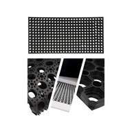 Wycieraczka ażurowa gumowa 50x100 cm mata zewnętrzna plaster miodu gruba