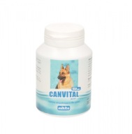 MIKITA CANVITAL + TRAN odporność kwasy OMEGA dla psa 150 tabletek