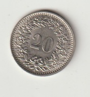Szwajcaria 20 Rappen 1969