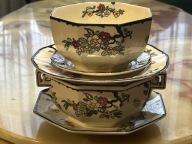 ROYAL DOULTON WOBURN D4654 ART DECO - 5 SZT KPL