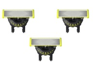 Opakowanie 3 ostrza 360 kompatybilne z wymiennymi ostrzami Philips Oneblade