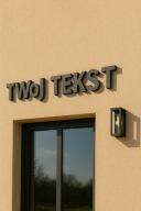 Napis ścienny personalizowany 24cm różne kolory