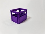 Modułowy organizer na baterie w formie skrzynki