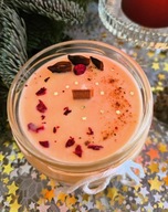 PUMPKIN SPICE zapachowa świeca sojowa *Prosto z Serca*drewniany knot 330ml