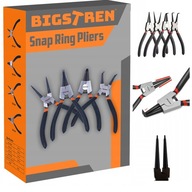 Profesjonalny zestaw szczypiec do pierścieni Segera marki BIGSTREN 4 sztuki