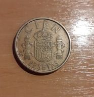 Hiszpania 100 peset 1988