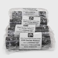 Zestaw 68x Kalka woskowa Zebra 02300GS11007 110mm x 74m