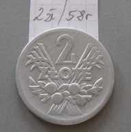 2 złote z 1958 roku , JAGODY , ŁADNE