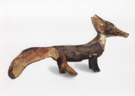 zdjęcie JÓZEF WILKOŃ LIS karton reprodukcja BESTIARIUM WILKONIA