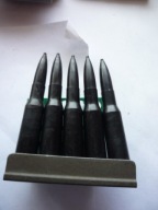 7,62X54R - SZKOLNY NVA/DDR 5szt.+ŁADOWNIK