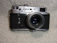 Aparat 1956-1973 Zorki 4 ZORKA 4 + Jupiter-8 2/50 50mm Silver + FUTERAŁ