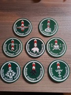 Wojskowe naszywki WOP lwp PRL wojskowa ochrona pogranicz