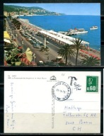 K23040)Francja: Nice, La Promenade des Anglais, wyslany 1975
