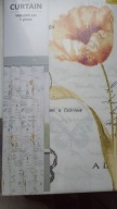 Zasłona 140x245 kwiaty