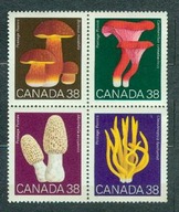 KANADA ** GRZYBY Mi 1142-45