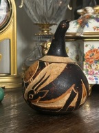 VINTAGE GRZECHOTKA TYKWA AFRYKAŃSKA HAND MADE
