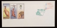 AUSTRALIA 1988 ATM 11 ZWIERZĘTA SSAKI FDC