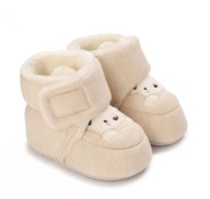 NIECHODKI OCIEPLANE BUTY NIEMOWLĘCE GRUBE SKARPETY MIĘKKIE KAPCIE 13 cm