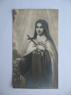 ŚWIĘTA TERESA OD DZIECIĄTKA JEZUS przedwojenny ŚW. OBRAZEK