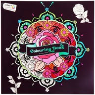 Duża KOLOROWANKA dla Dorosłych Antystresowa MANDALA 40 Grubych Kartek