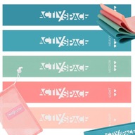 ZESTAW 5 GUM TAŚM OPOROWYCH MINI BAND GUMY DO ĆWICZEŃ ROZCIĄGANIA TRENINGU