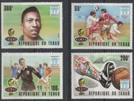 CZAD - MŚ ARGENTYNA - PELE - 1978 - MUNDIAL - PIŁKA NOŻNA - CZYSTE **