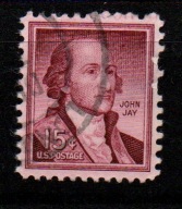 Znaczek 15c JOHN JAY 1958 r.USA
