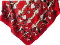 Vintage chustka włoska 87x80