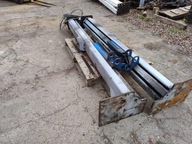 Podnośnik dwukolumnowy ZIPPO 1735 udźwig 3.5T wolny przejazd śrubowy,W-wa