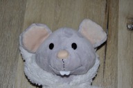 pluszak maskotka myszka w ubranku śnieżnej kotki Nici 28 cm