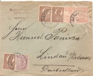 RUMUNIA ROMANIA -koperta firmowa SAMUEL ARAK