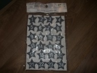 KLAMERKI DREWNIANE GWIAZDKI CYFERKI DO KALĘDARZA ADWENTOWEGO