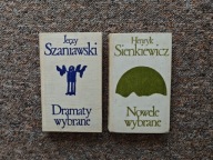 2x JERZY SZANIAWSKI HENRYK SIENKIEWICZ-DRAMATY + NOWELE WYBRANE WL KOMPLET
