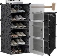 SZAFKA NA BUTY OBUWIE MODUŁOWA PÓŁKA REGAŁ STOJAK PÓŁKI PUDEŁKA ORGANIZER
